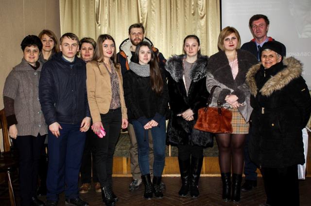 М. В. Бармак разом із учасниками заходу